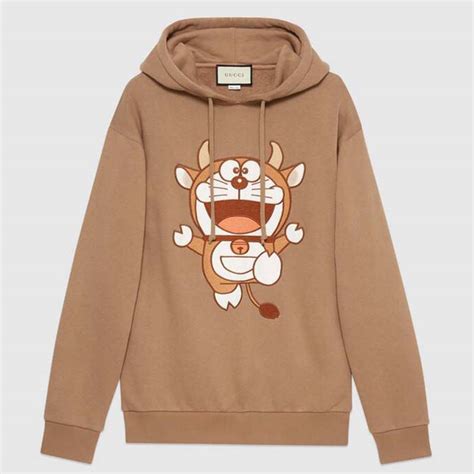 doraemon x gucci hoodie